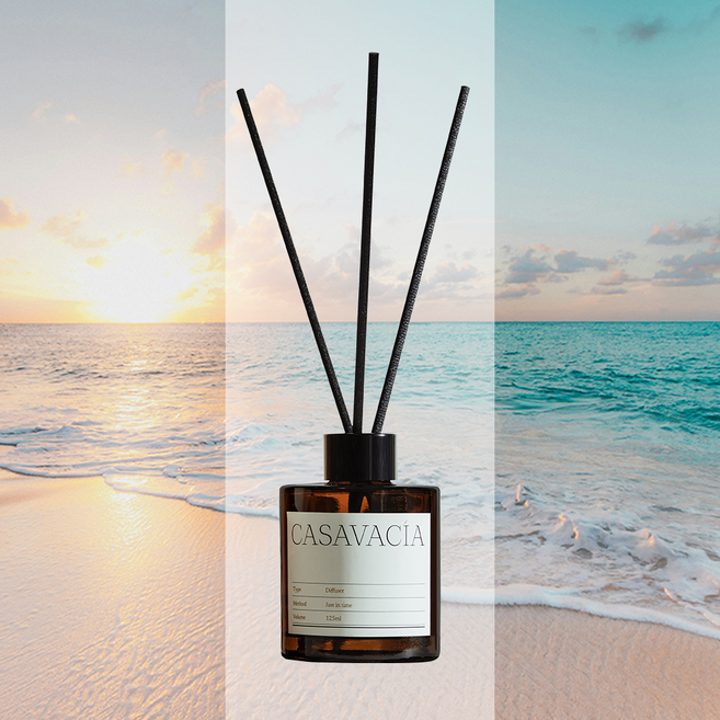 카사바시아 달달한 시원한 디퓨저 방향제, 1개, 125ml, 피코디아말피