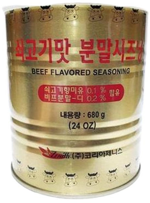 [ME1M557552ET]칠리맛시즈닝 소가루(비프베이스 680g) X6, 6개, 680g