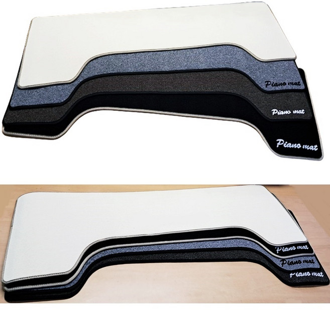 신제품 디지털 피아노방음매트 피아노방진매트 전자피아노 아파트층간소음매트, 크림화이트, 1개
