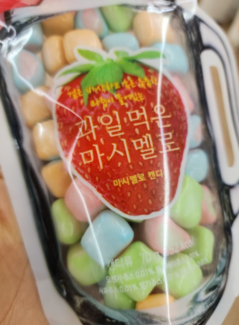 과일먹은 마시멜로, 70g, 6개