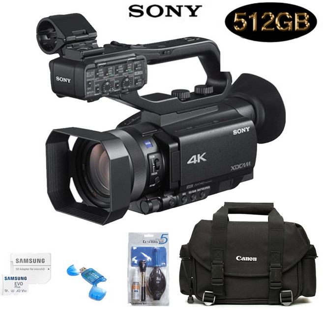 SONY 4K HDR캠코더 PXW-Z90 [XLR유닛 SDI출력]+SD512GB+전용가방+크리닝킷+리더기 고용량패키지