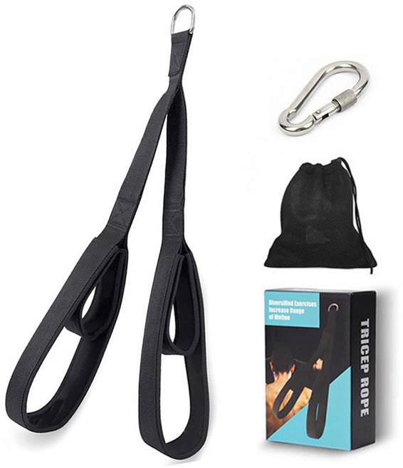 기어투무브 삼두 트라이셉 그립 로프바, 1개