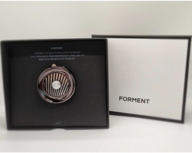 포맨트 퍼퓸 썸퓨저 차량용방향제, 1개, 크롬블랙