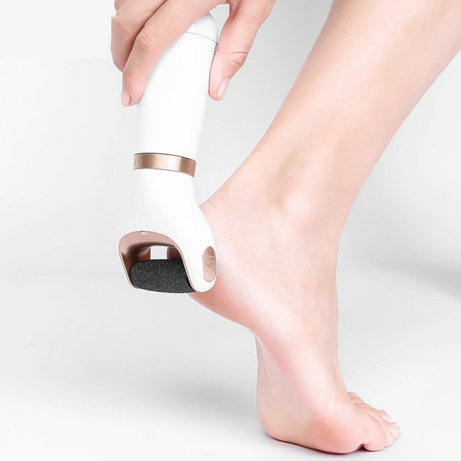 마스프렌즈 발 각질 무선 전동 제거기 건전지포함, 화이트, 575