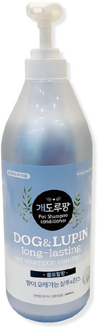 웅자 향이 오래가는 애견 샴푸린스 플로랄향, 1개, 1L
