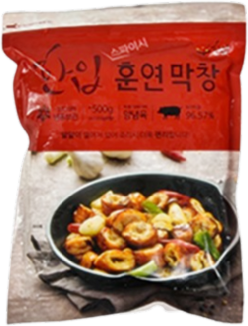 푸드로 스파이시 훈연막창, 1개, 500g
