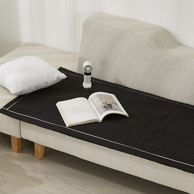 고급스럽고 쾌적한 여름 시어서커 소파패드 2인 3인 4인 미끄럼방지