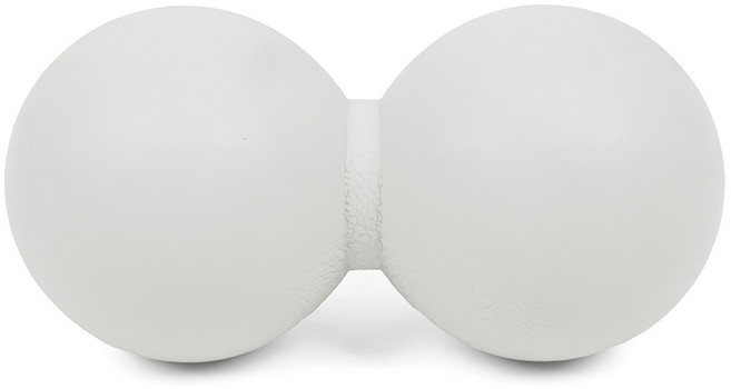 아이워너 TPE 땅콩 마사지볼 발바닥 어깨 지압 안마 요가 필라테스 라크로스 스트로우 베리, 라이트 그레이, 1개