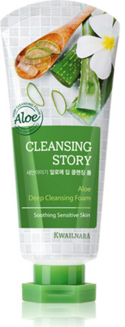 과일나라 세안이야기 알로에 딥클렌징 폼 120g, 1개