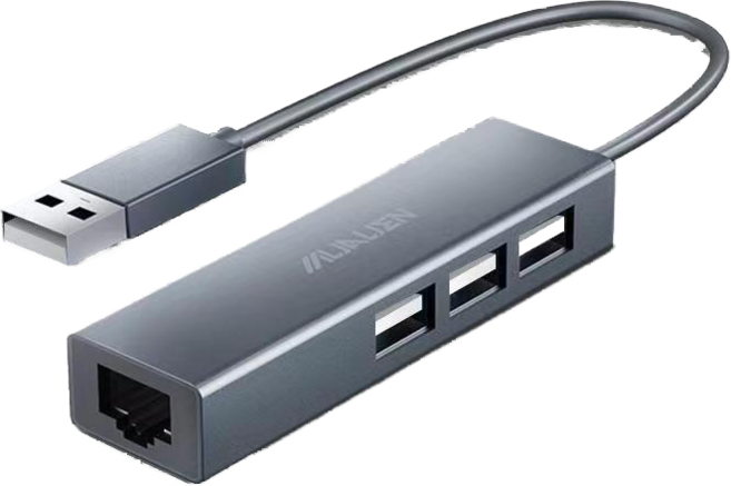 3 in-1 usb c 허브 타입 c 도킹 스테이션 rj45 pd 100w/1000W어댑터 usb 3.0 허브 컴퓨터 노트북 데스크톱 세트, USB 2.0 100M멀티 포트 허브 독, 1개