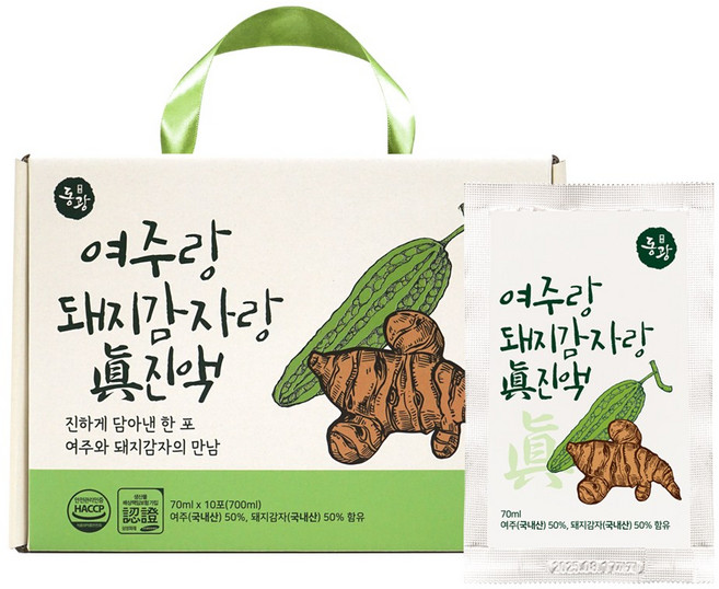 동광종합물산 여주랑 돼지감자랑 진액 1개, 700ml