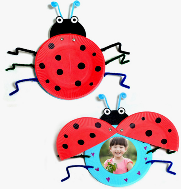 DIY 무당벌레 사진액자 만들기 키트 20x20cm, 본상품