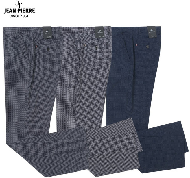 쟌피엘 여름 백화점용 시원한 남자 고급 쿨 냉감 스판 패턴 골프바지 골프웨어 슬랙스 정장바지 JP