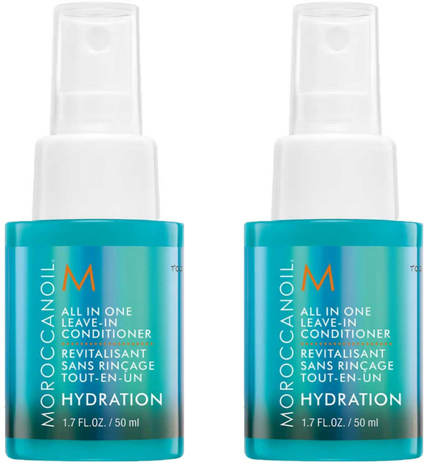 모로칸오일 올 인 원 리브-인 컨디셔너, 2개, 50ml