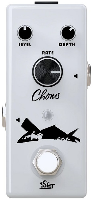 기타이펙터 ISET 일렉트릭 기타 이펙트 페달 오버드라이브 바이패스 디스토션 부스터 컴프레서 퍼즈 플랜저 트루 부품, PD-4 Chorus