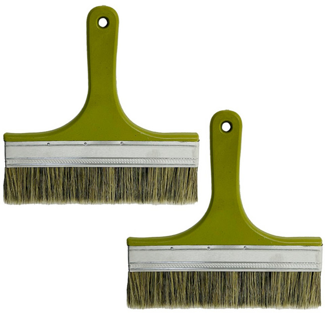 월드크린 페인트붓 대형 브러쉬 미장솔, 2개