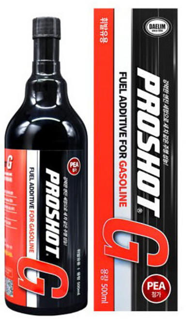 대림 프로샷G 가솔린 연료첨가제 500ml 인젝터 클리너, 1개