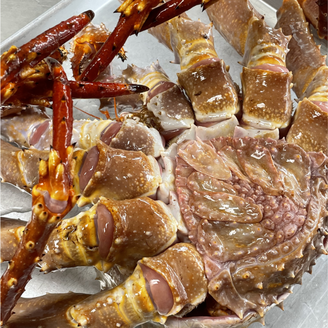 바닷간 최상급 러시아 킹크랩 바로 쪄서 출고, 1개, 2.5kg