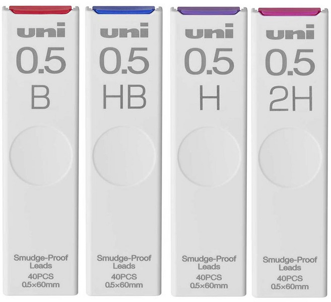 유니 샤프심 나노다이아 (B), 0.5mm, 1개