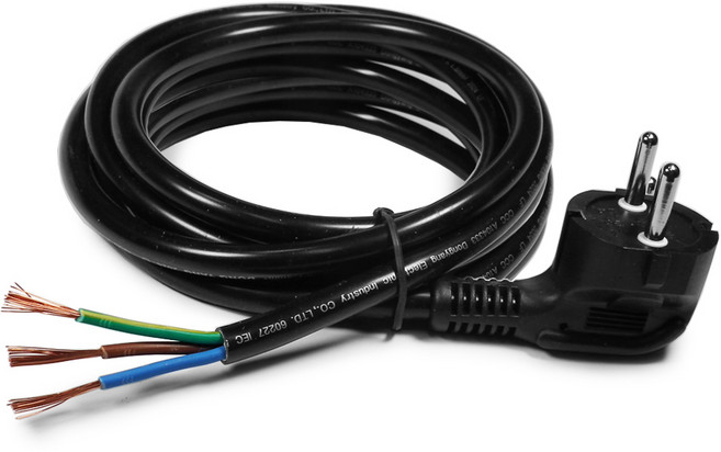 동양전자 전기 코드선 1.5SQ 3C, 1개, (블랙), 10m