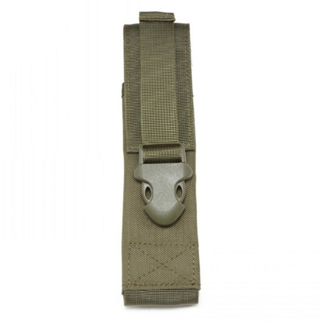 전술 Molle 손전등 주머니 토치 홀더 케이스 EDC 도구 허리 가방 야외 스포츠 캠핑 하이킹 사냥 라이트 홀스터 파우치, [03] OD, 1개