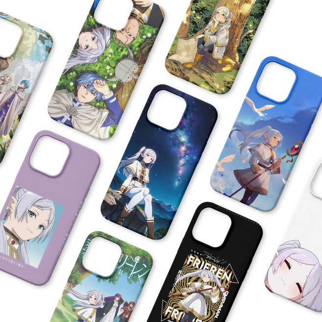 갤럭시 X커버5 춘식이폰 신비키즈폰3 장송의프리렌 하드 케이스 힘멜 아이젠