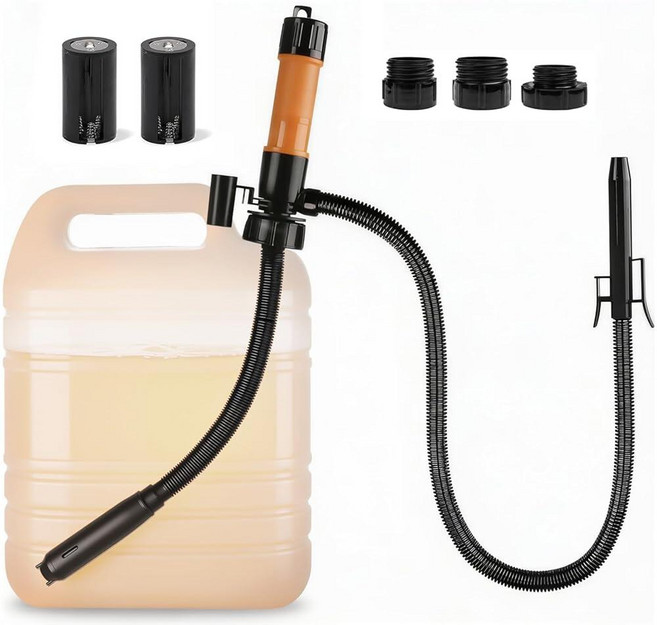 VOURTM Portable Gas Can Pump – Fuel/Gasoline Transfer battery powered 2.4GPM for Can Electric Ha