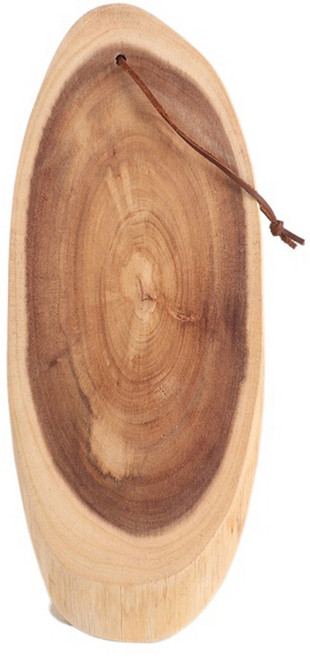 천연 아카시아 나무 도마 불규칙한 모양 농촌 스타일 치즈 보드 독특한 샤퀴테리 서빙 트레이 스낵, 02 -S-Round, 1개