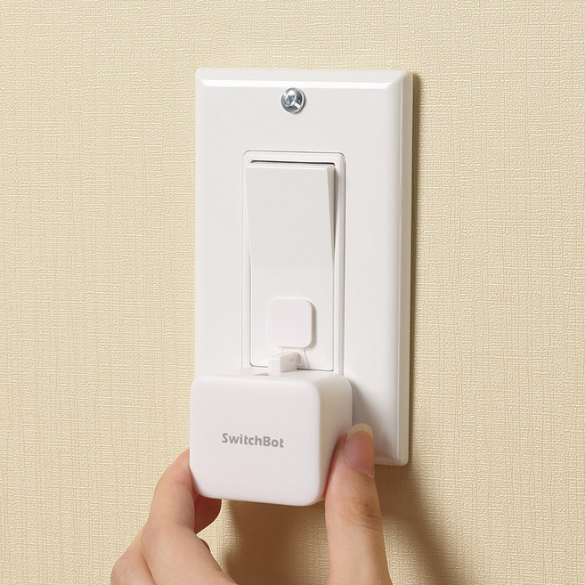 웨이커스 스위치봇 + 리튬 건전지 세트, 화이트, 1개