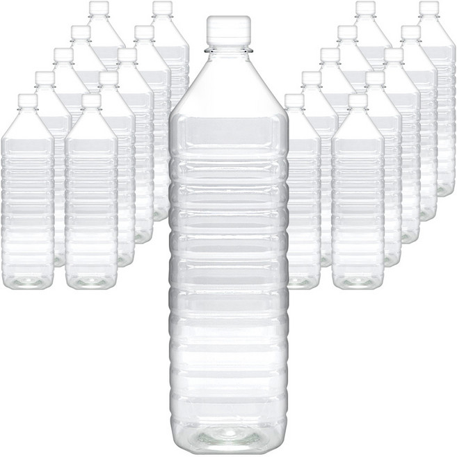 페트병 생수1.5L 사각 화이트캡(36개입) 플라스틱용기