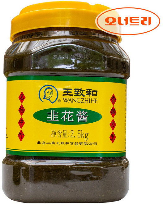 터보마켓 중국식품 부추장 훠궈소스 대용량 중국양념 2.5kg, 1개