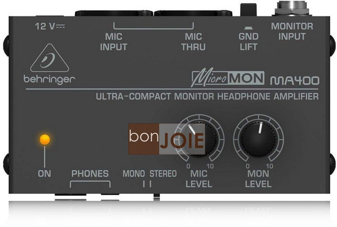 Behringer MICROMON MA400 耳機分配放大器, 1個