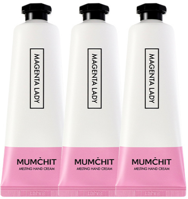 멈칫 핸드크림 마젠타레이디, 50ml, 3개