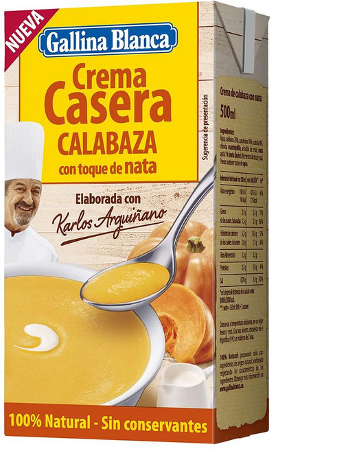 화이트 헨 홈메이드 펌킨 크림 스프, 4개, 500ml