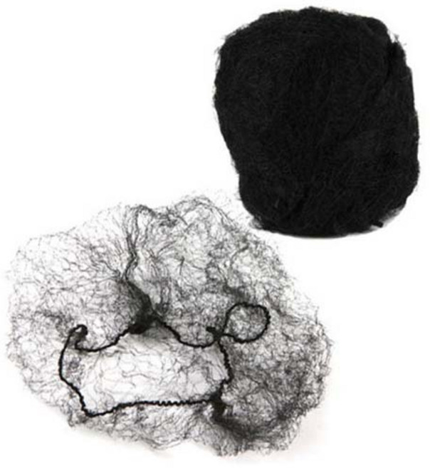 업스타일 망(20개입) 그물망/승무원올림머리망/가발그물망, 1개