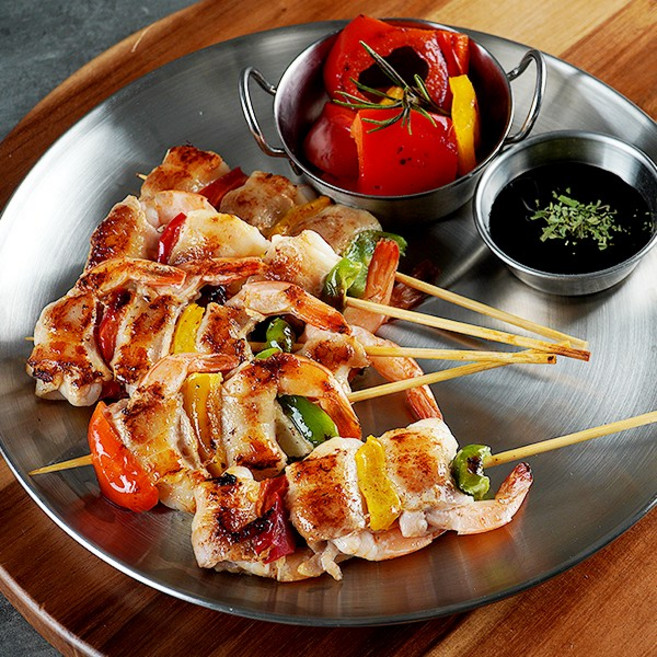 삼겹새우롤꼬치 5꼬치+데리야끼소스 250g, 1개