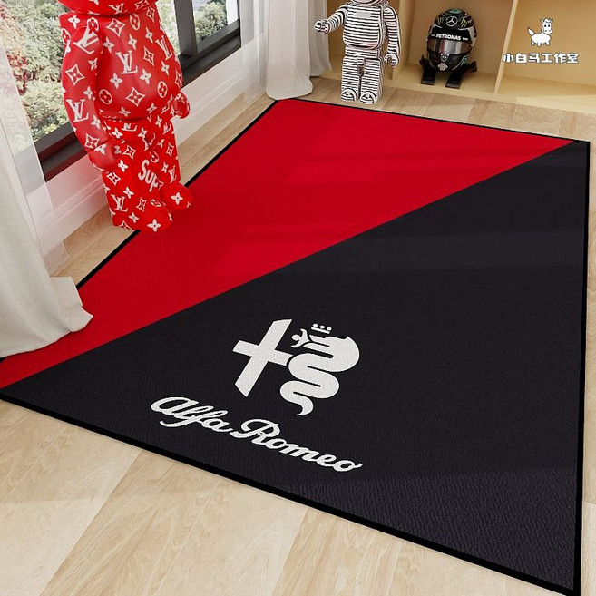 F1 레이싱 거치대 방지 매트 러그 카펫 미끄럼 거실러그 거실카페트