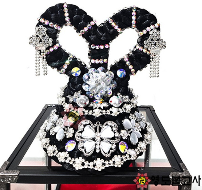 애기선녀관-8선녀족두리 선녀유리관