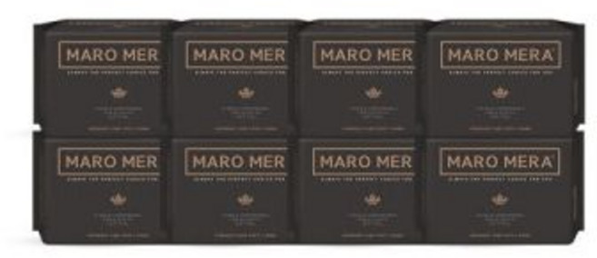 마로메라 순면 생리대 날개형 오버나이트 롱 10P 8팩