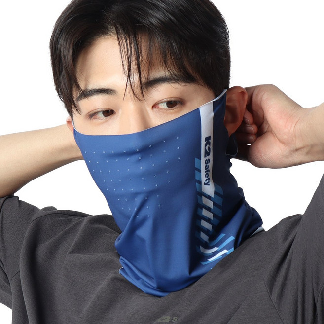k2 세이프티 복주머니형 uv자외선차단 쿨 스카프