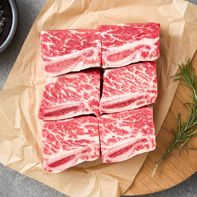 4위 - 지방제거 손질 된 소갈비 찜갈비 프리미엄 호주산 청정우, 2kg, 1개