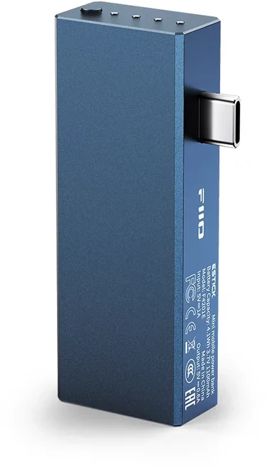 Fiio Ka17 USB Hifi Dac 휴대용 오디오 디코더 듀얼 Es9069q Pcm768 Dsd512 3.5 4.4mm 출력 안드로이드 Ios, 08 KA17 blue stick