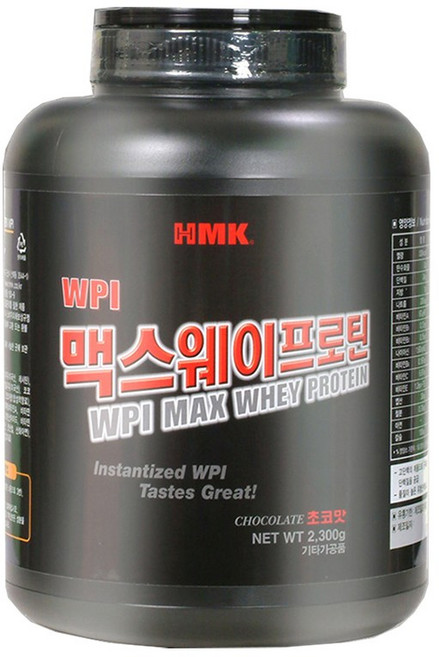 HMK WPI 맥스웨이프로틴 2.3kg 최등급9410wpi 원료사용, 1개