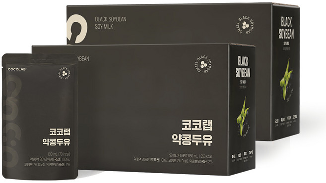 코코랩 약콩 두유, 30개, 190ml