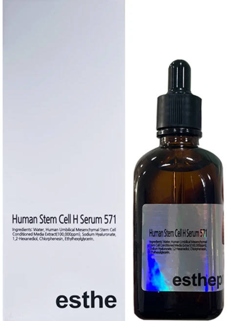 에스테프로(구에스테맥스) 571 에스테프로 휴먼스템셀 H 세럼 100ml / 줄기세포배양액 100 000ppm, 1개 - 쿠팡