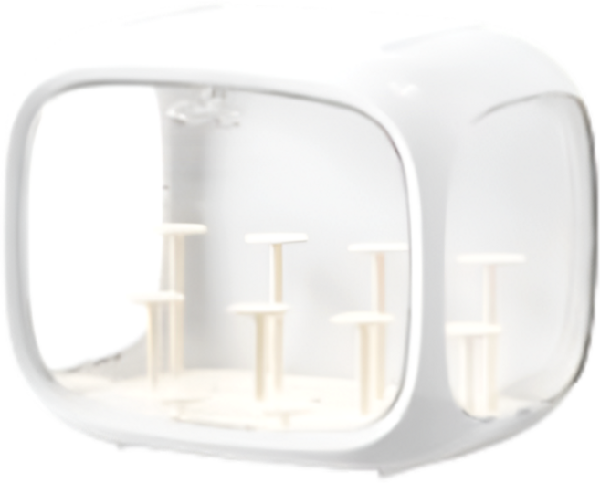 피규어 장식장 룩업 넨도로이드 케이스 라부부 팝마트 굿즈 가챠 진열장 보관함, 1개