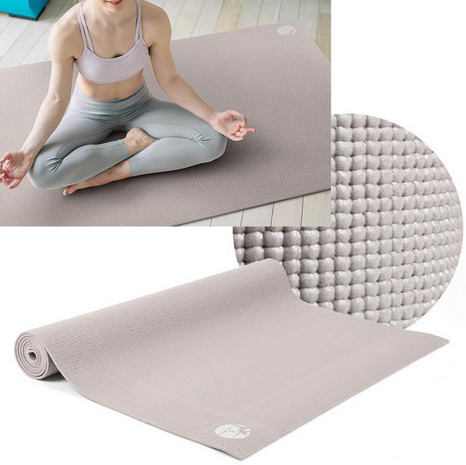 더 길고 넓어진 특대형 사이즈 와이드 6mm 요가매트 200x90cm, 노마드그레이, 1개