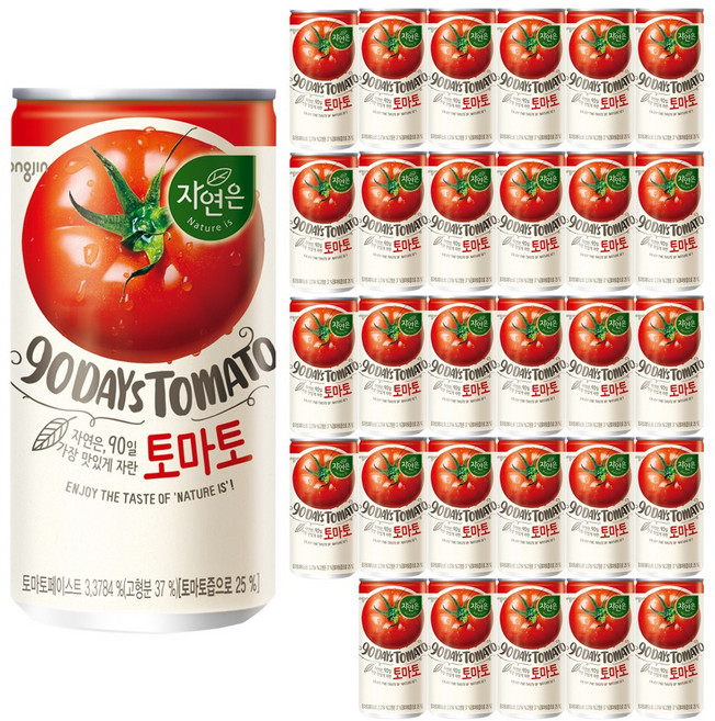 웅진 내사랑 토마토, 180ml, 30개