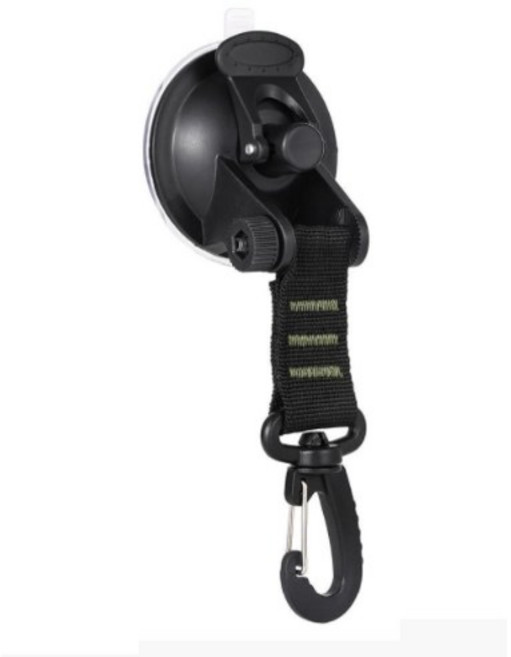 프루젠 차량용 큐방 강력 흡착판 4개 1SET 포장 차박 캠핑 어닝 타프 다용도 캠핑용품, 검정