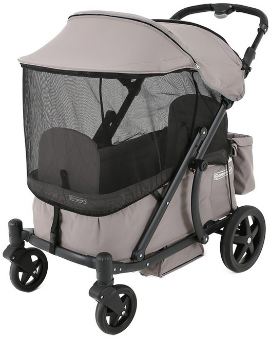 폼포라 N 유아 웨건 전용 모기장, BLACK, 1개